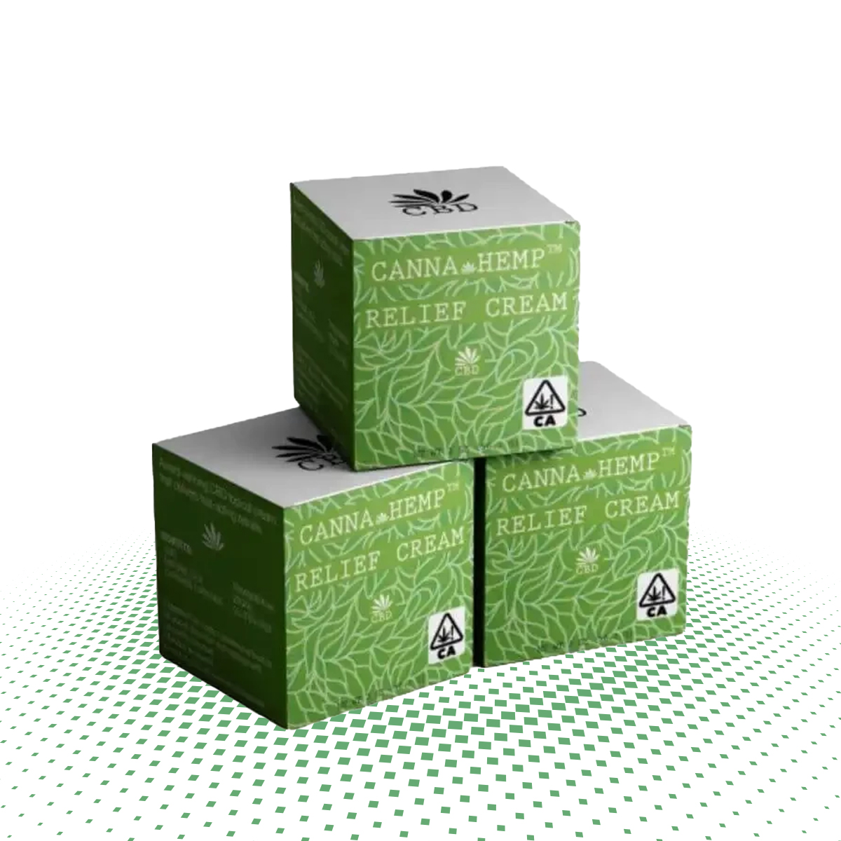 Hemp Cream Boxes Ez Packaging