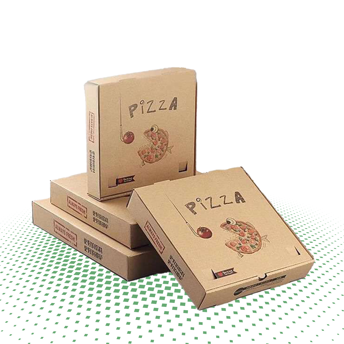 Corrugated Pizza Boxes - EZ Packaging