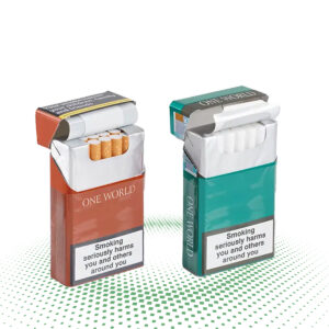 empty paper flip top cigarette boxes 03